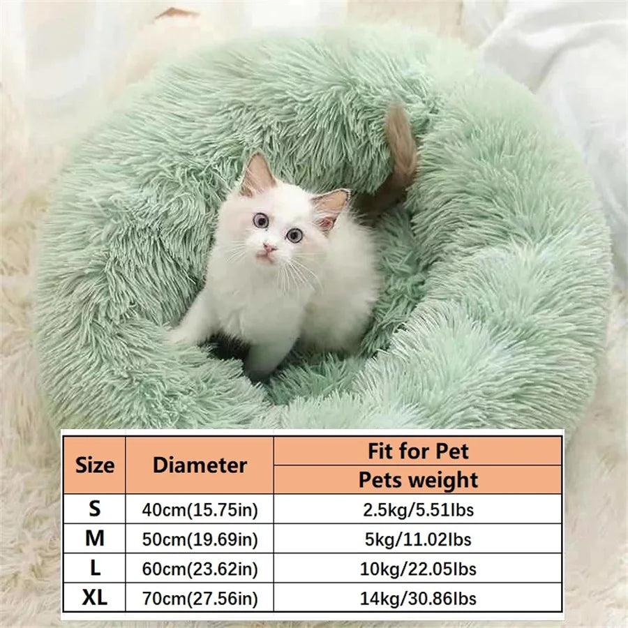Plush Donut Bed