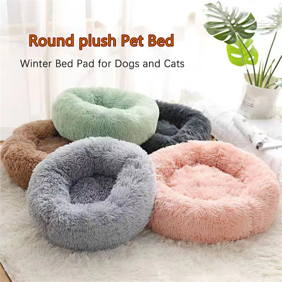 Plush Donut Bed