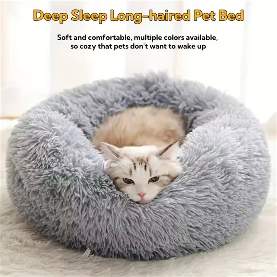 Plush Donut Bed