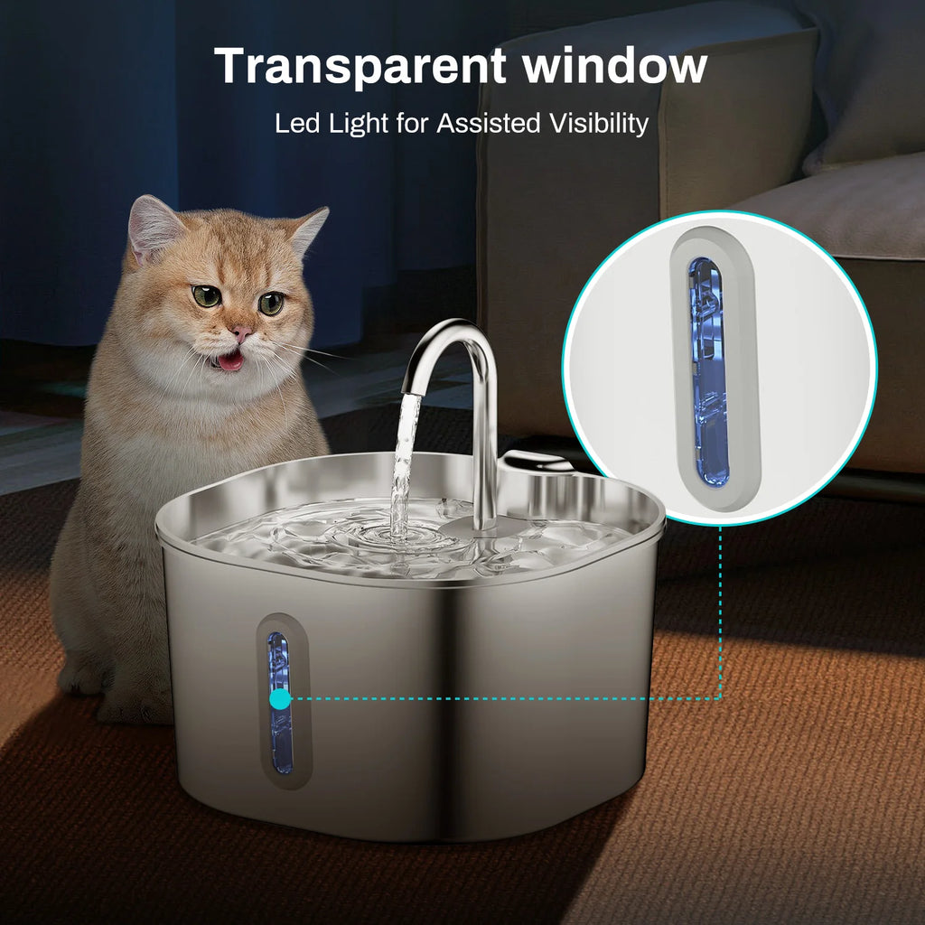 Steel Pet Water Fountain