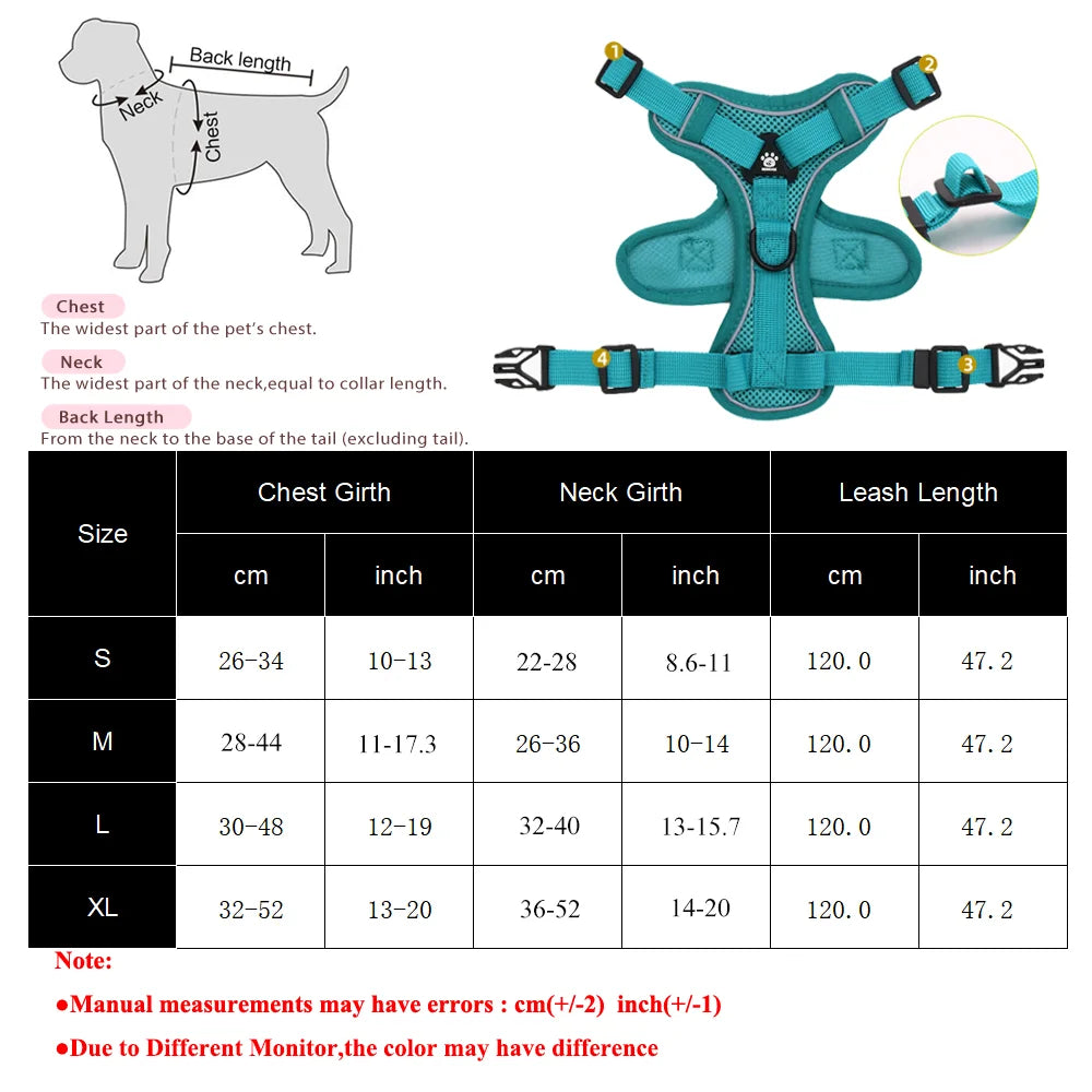 Padded No-Pull Harness