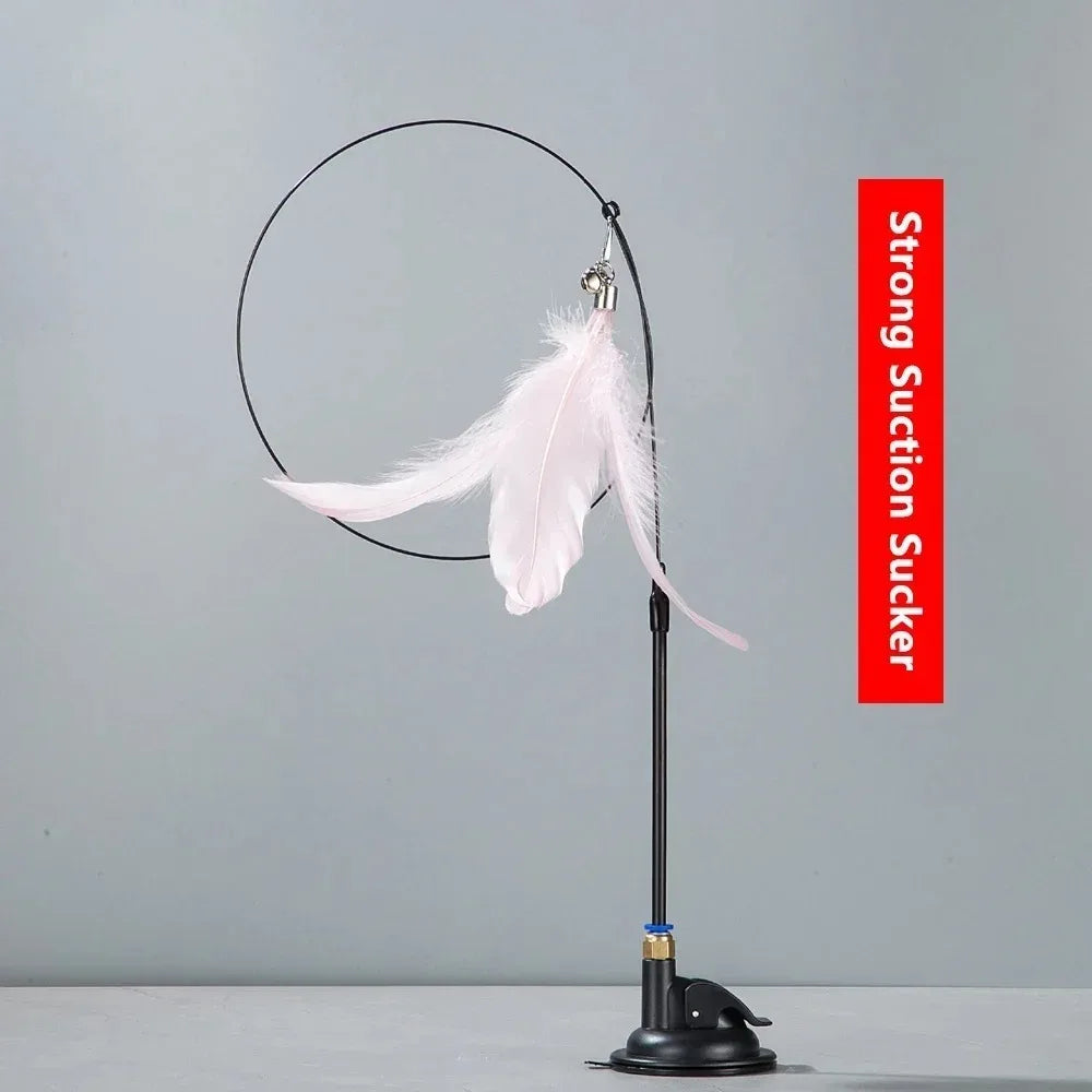 Feather Wand Cat Toy