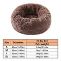 Plush Donut Bed