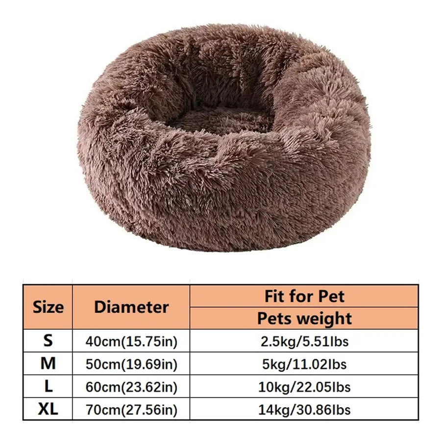 Plush Donut Bed