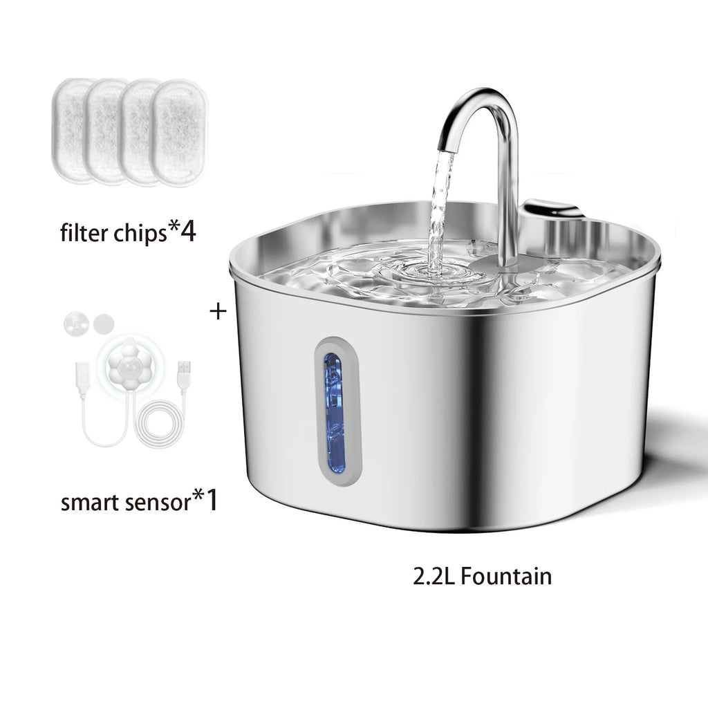 Steel Pet Water Fountain