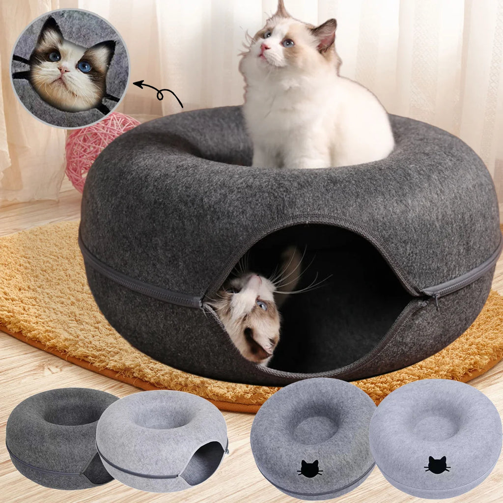 Cat Tunnel Bed