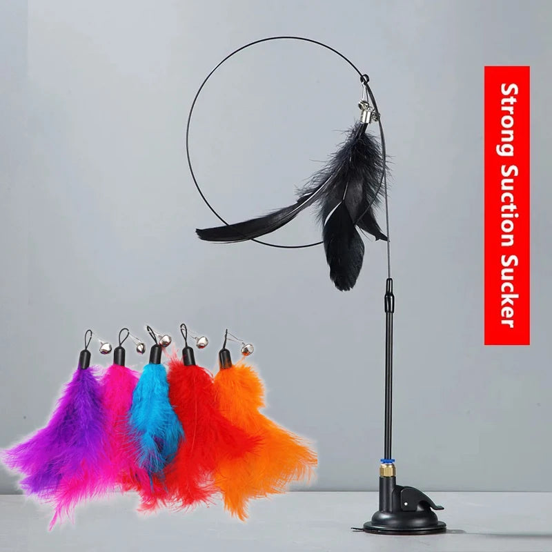 Feather Wand Cat Toy