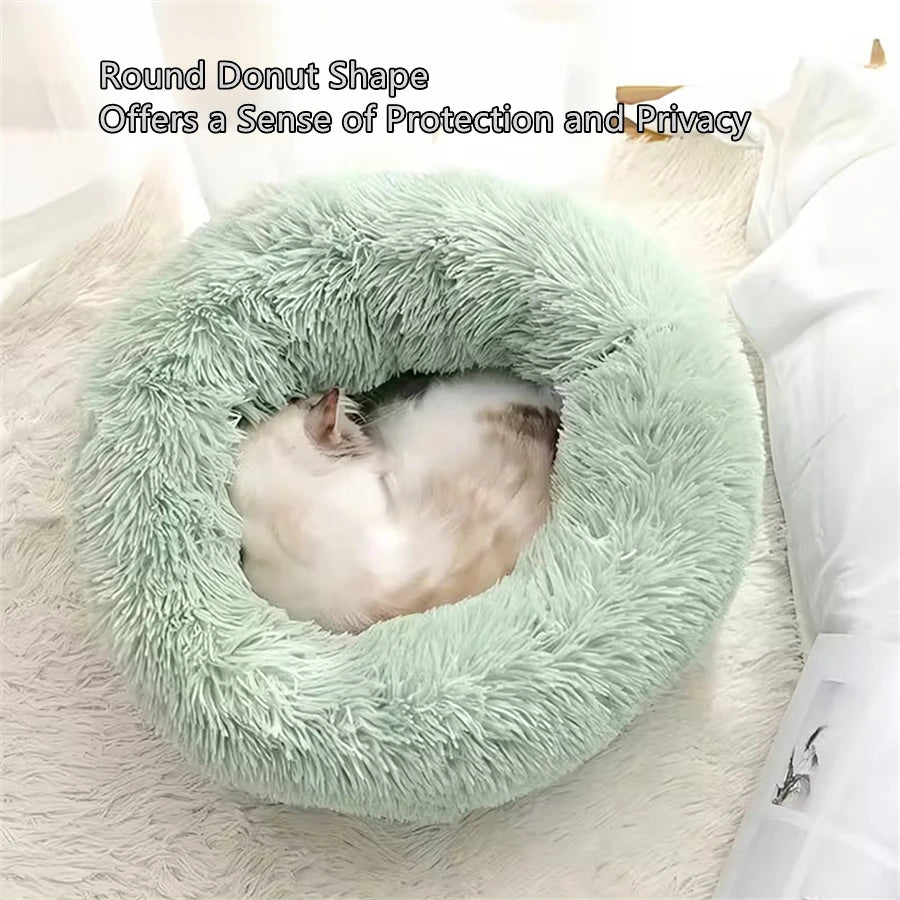 Plush Donut Bed