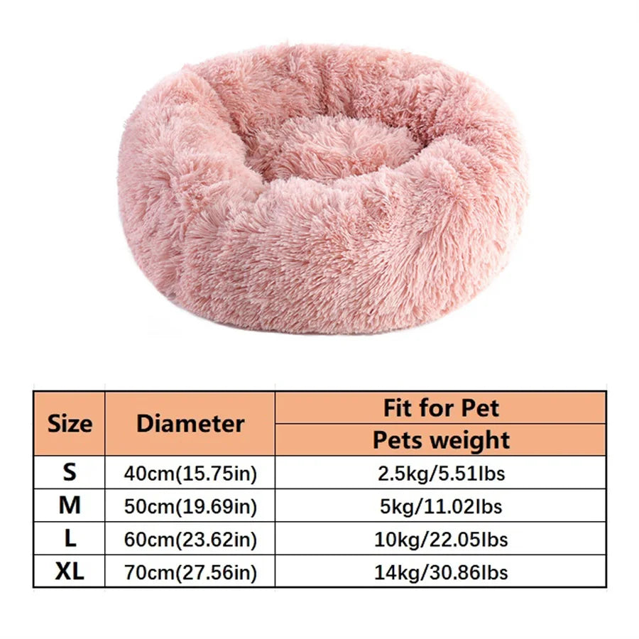 Plush Donut Bed