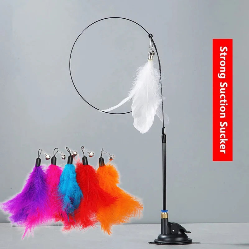 Feather Wand Cat Toy