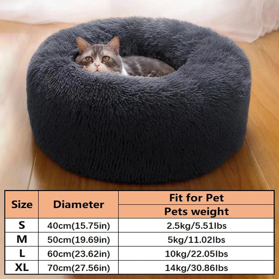 Plush Donut Bed