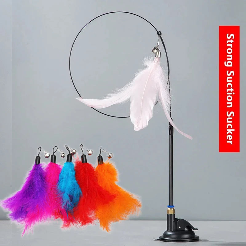 Feather Wand Cat Toy